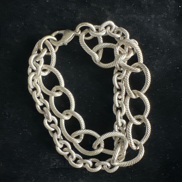 Stella & Dot Double Chain Bracelet/Necklace Extender - Picture 1 of 3